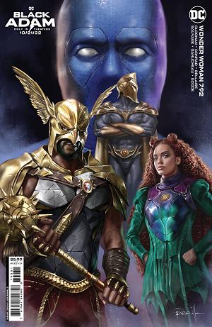 Wonder Woman #792 CVR C PARRILLO BLACK ADAM cover