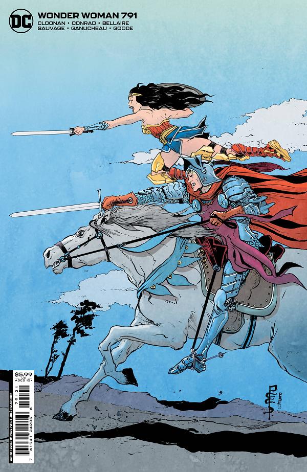 Wonder Woman #791 variant cover by Paul Pope