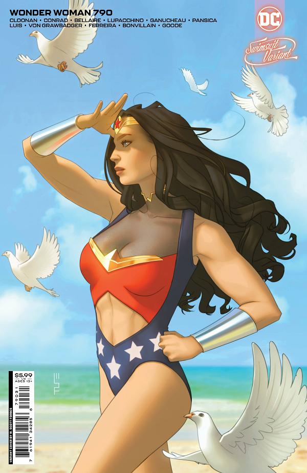 Wonder Woman #790 CVR C CVR C FORBES SWIMSUIT CARD STOCK cover