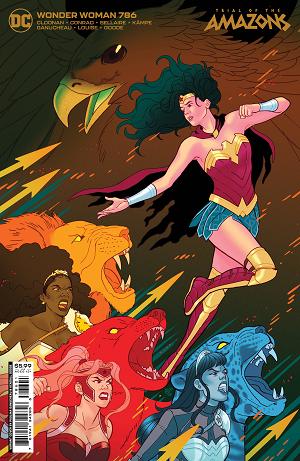 Wonder Woman #786 CVR B CVR B GANUCHEAU CARD STOCK cover