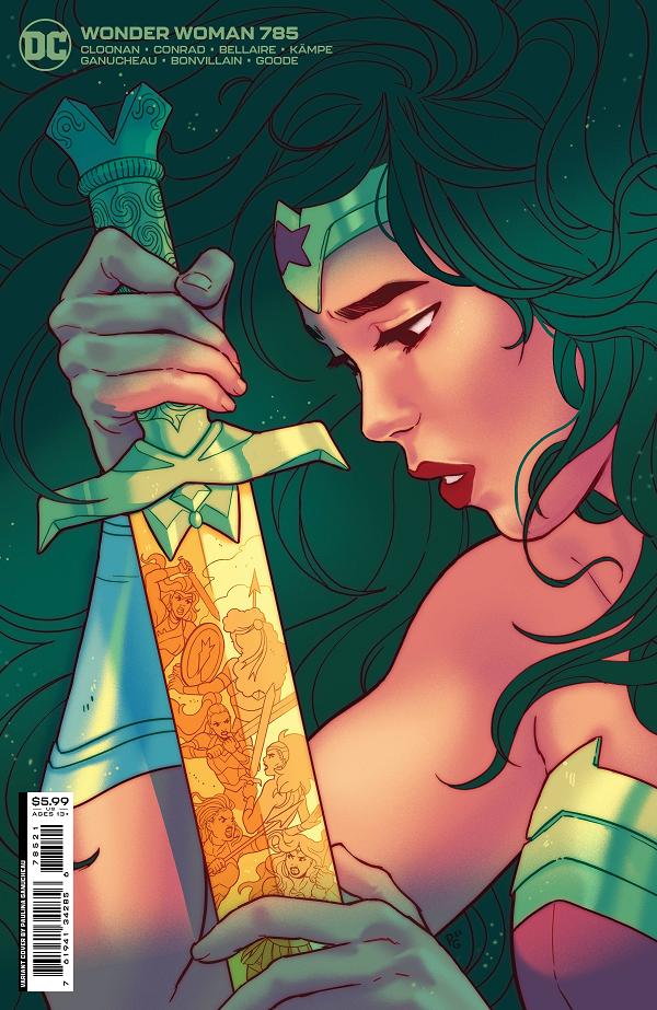 Wonder Woman #785 CVR B CVR B GANUCHEAU CARD STOCK cover