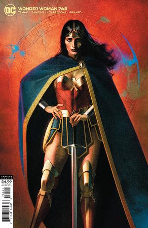 Wonder Woman #768 CARD STOCK JOSHUA MIDDLETON cover
