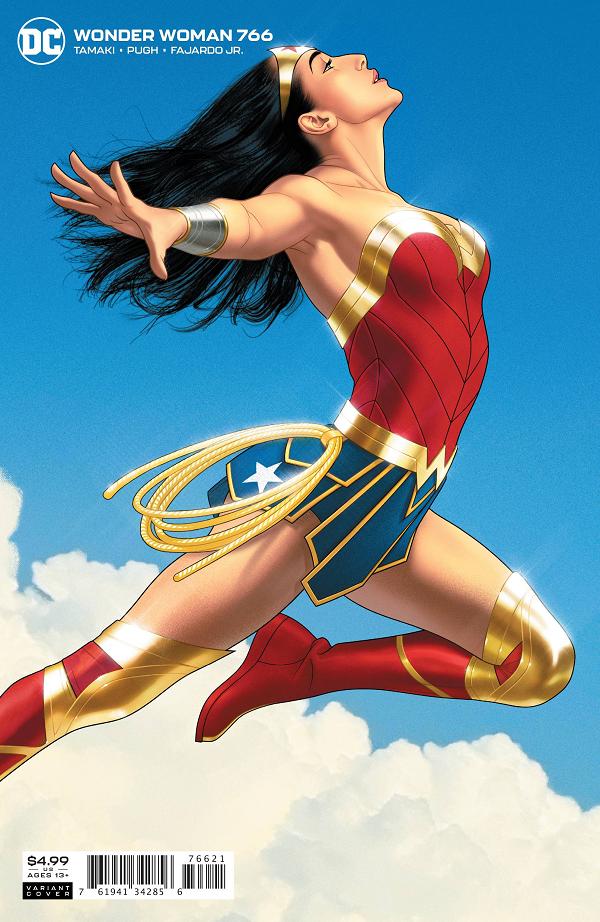 Wonder Woman #766 CARD STOCK J MIDDLETON cover
