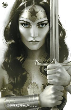 Wonder Woman #761 J MIDDLETON CARD STOCK cover
