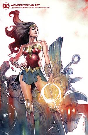Wonder Woman #757 CARD STOCK OLIVIER COIPEL cover
