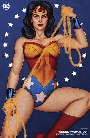 Wonder Woman #751 JENNY FRISON cover