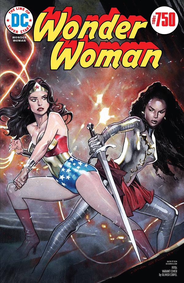 Wonder Woman #750 variant cover by Olivier Coipel