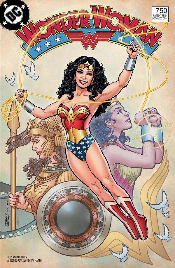 Wonder Woman #750 variant cover by George Perez