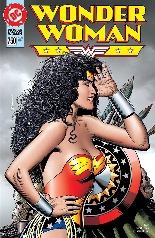 Wonder Woman #750 variant cover by Brian Bolland