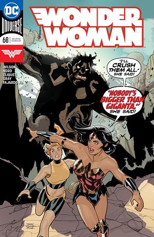 Wonder Woman #68 cover