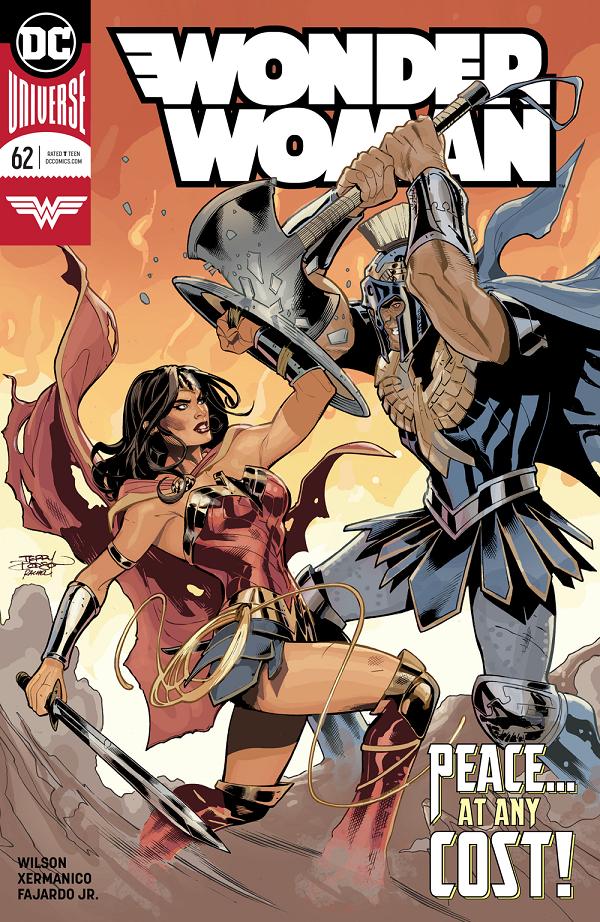 Wonder Woman #62 cover