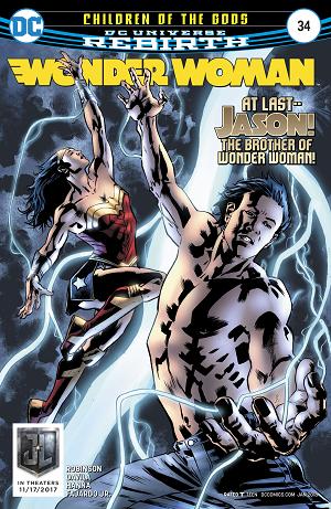 Wonder Woman #34 cover