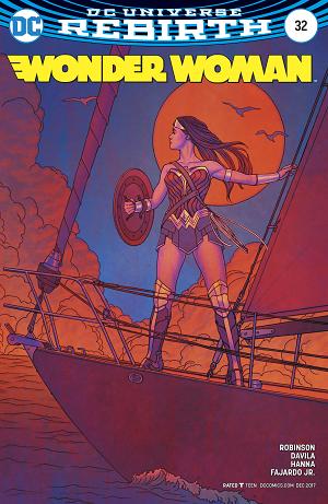 Wonder Woman #32 cover