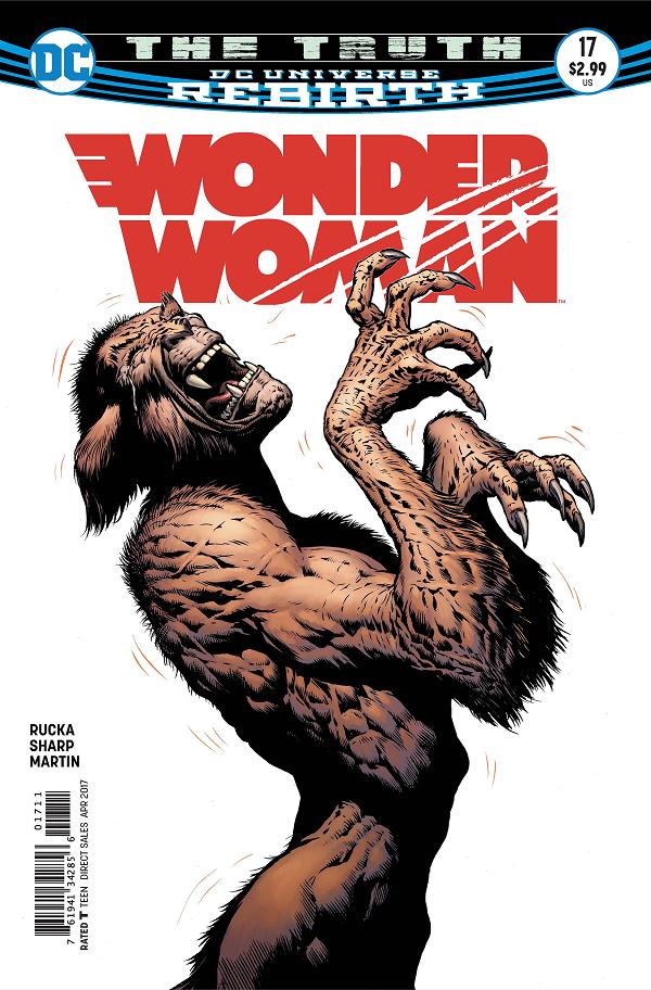 Wonder Woman #17 cover