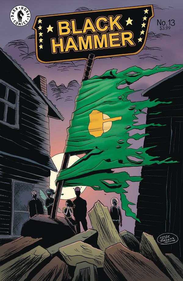 Black Hammer #13 cover by David Rubin