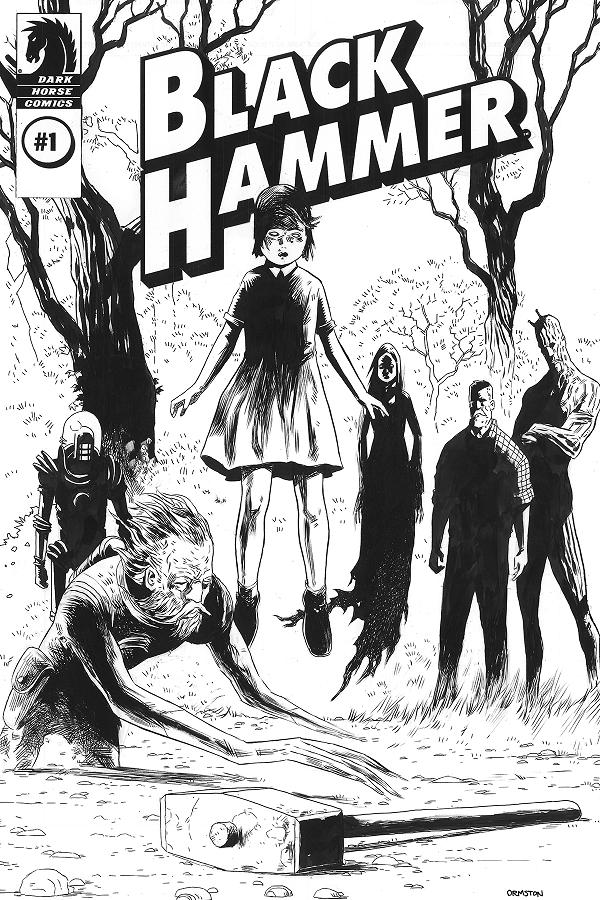 Black Hammer #1  cover