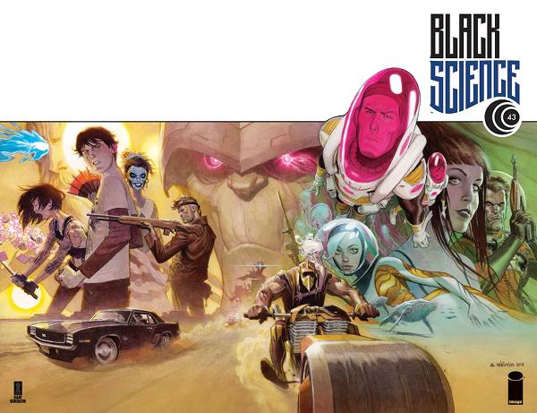 Black Science #43 CVR B ROBINSON (MR) cover