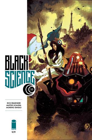 Black Science #35 CVR A SCALERA & DINISIO (MR) cover