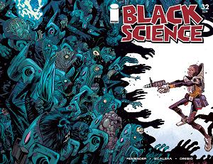 Black Science #32 CVR C CVR C WALKING DEAD #5 TRIBUTE cover