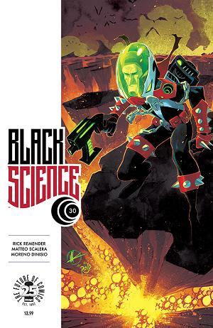 Black Science #30 CVR B CVR B SPAWN MONTH cover