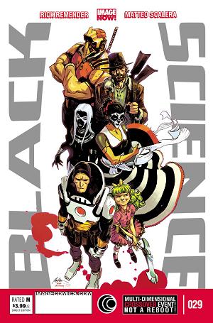 Black Science #29 CVR B CVR B APRIL FOOLS cover