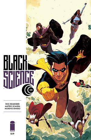 Black Science #28 cover