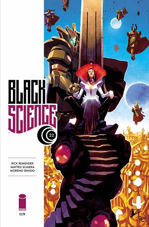 Black Science #22 cover