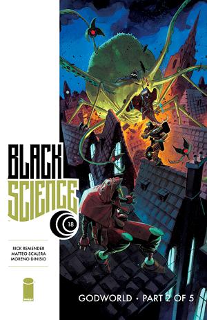 Black Science #18  cover