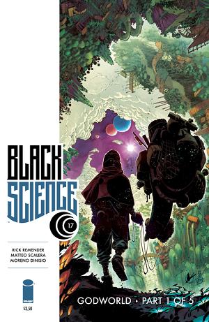 Black Science #17  cover