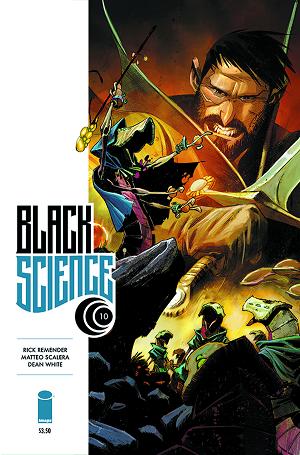 Black Science #10 cover
