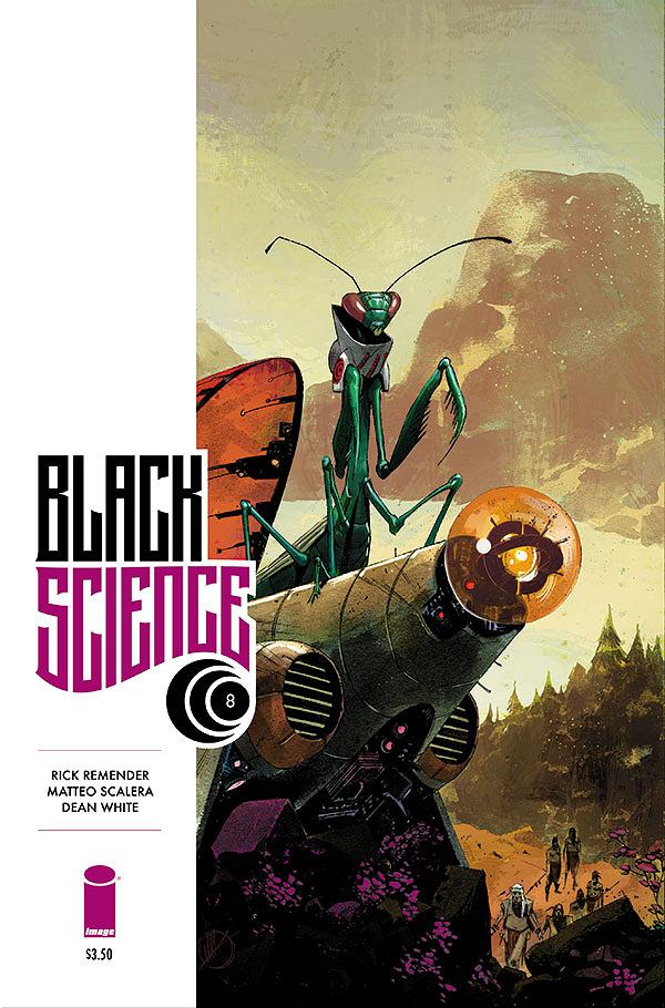 Black Science #8 cover