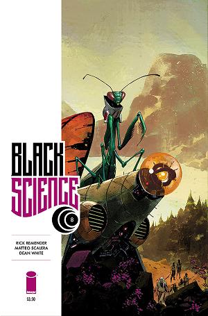 Black Science #8 cover