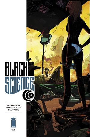 Black Science #4  cover