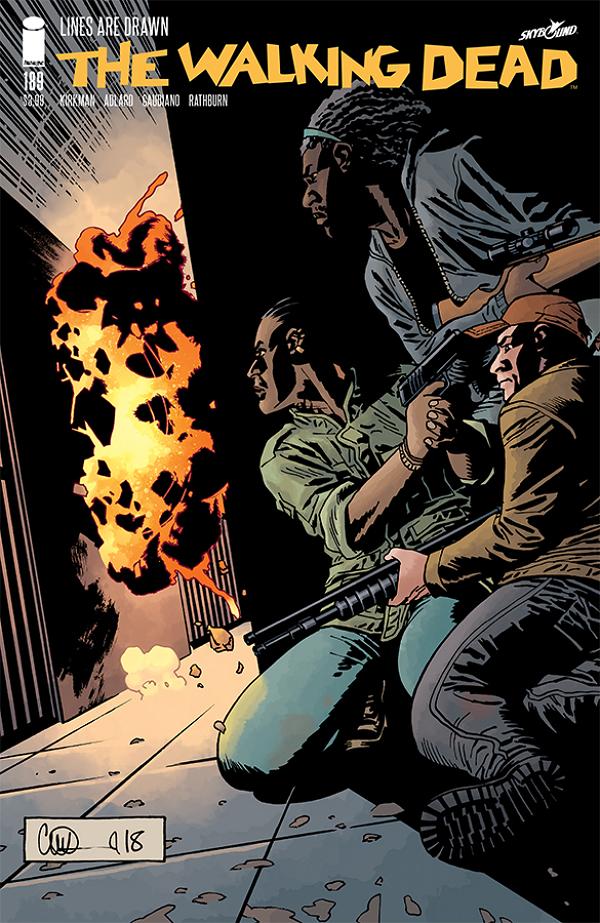 Walking Dead #189  cover