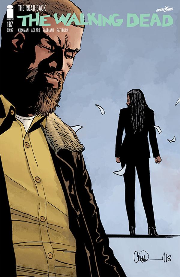 Walking Dead #187  cover