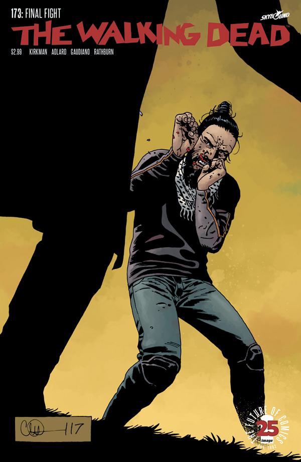 Walking Dead #173  cover