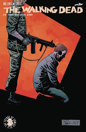 Walking Dead #169  cover