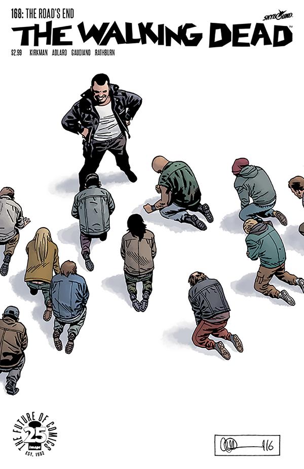 Walking Dead #168  cover
