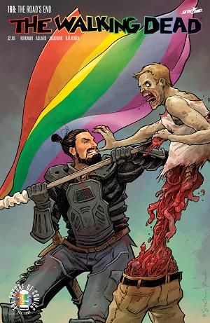 Walking Dead #168 CVR B CVR B PRIDE MONTH cover