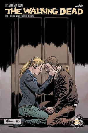 Walking Dead #167  cover