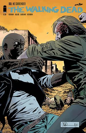 Walking Dead #166  cover