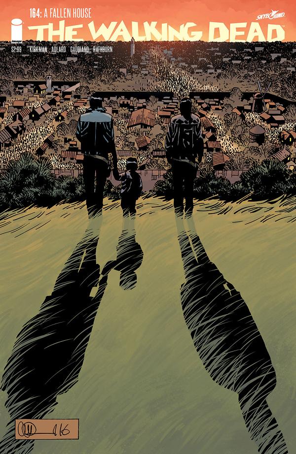 Walking Dead #164  cover