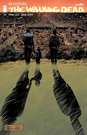 Walking Dead #164  cover