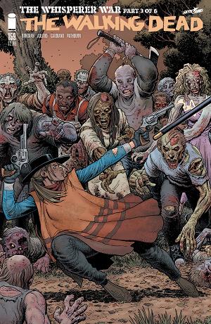 Walking Dead #159 CVR B CONNECTING CVR PART 3 (MR) cover