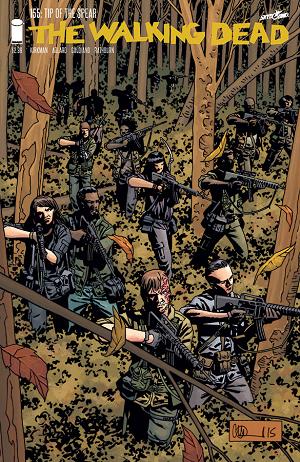 Walking Dead #155  cover