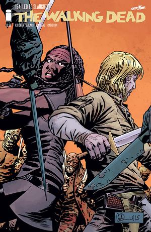 Walking Dead #154  cover