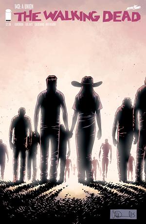 Walking Dead #143  cover