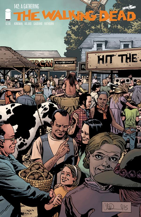 Walking Dead #142  cover