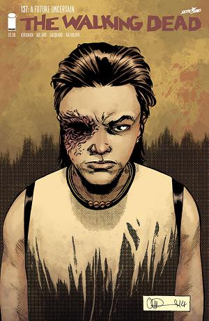Walking Dead #137  cover