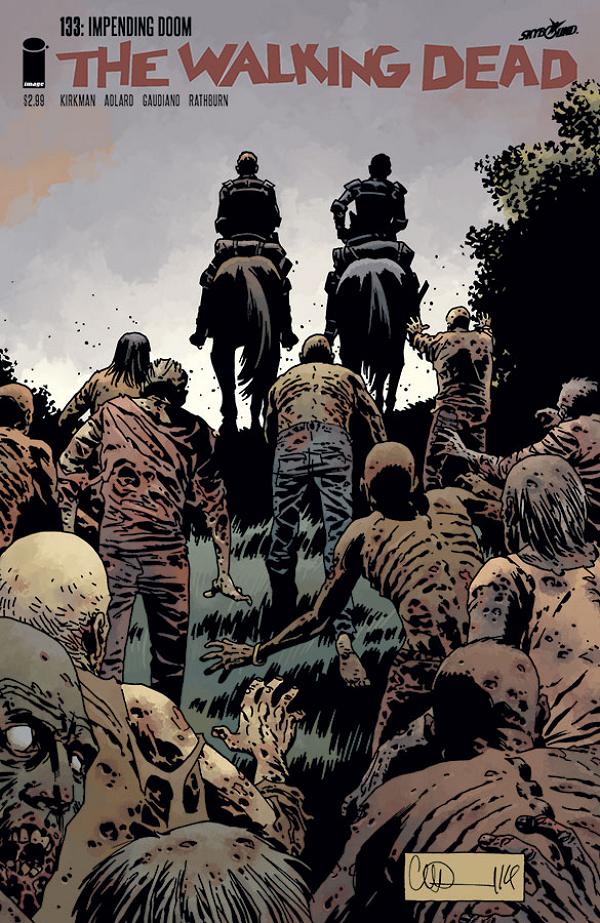 Walking Dead #133  cover